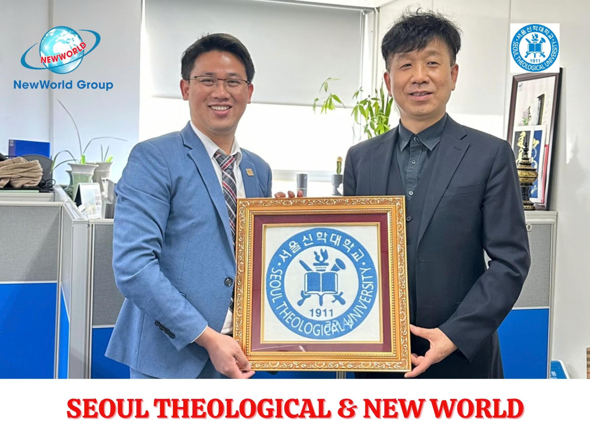 New World là đối tác của trường đại học thần học Seoul 