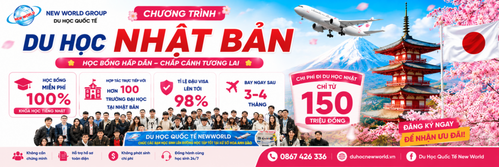 Du học Nhật Bản New World