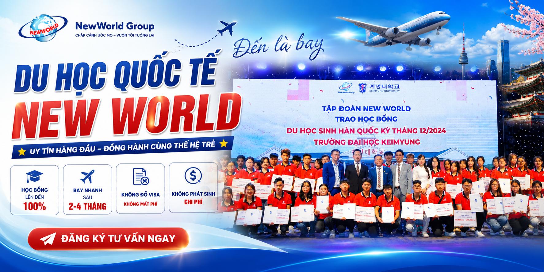 Du học quốc tế New World