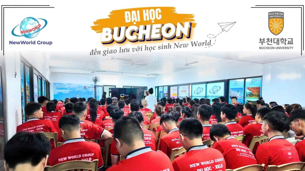 Đại học Bucheon Hàn Quốc tới giao lưu cùng học sinh New World