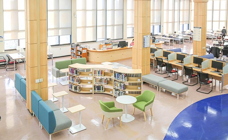 Thư viện trường đại học Sogang Hàn Quốc 