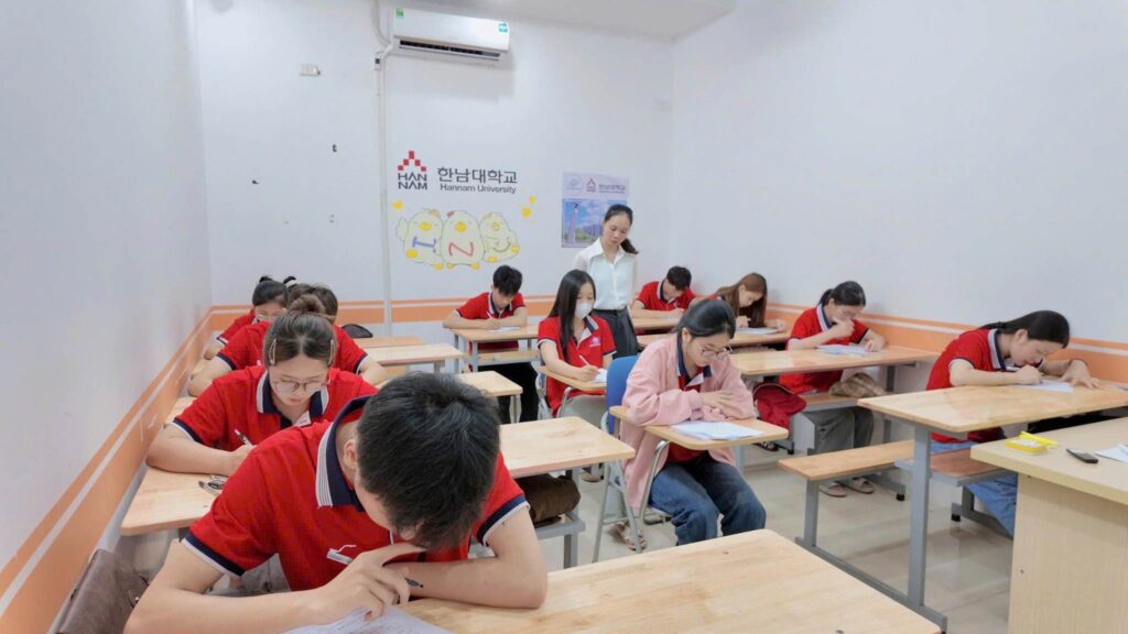 Lớp đào tạo tiếng tại New World 