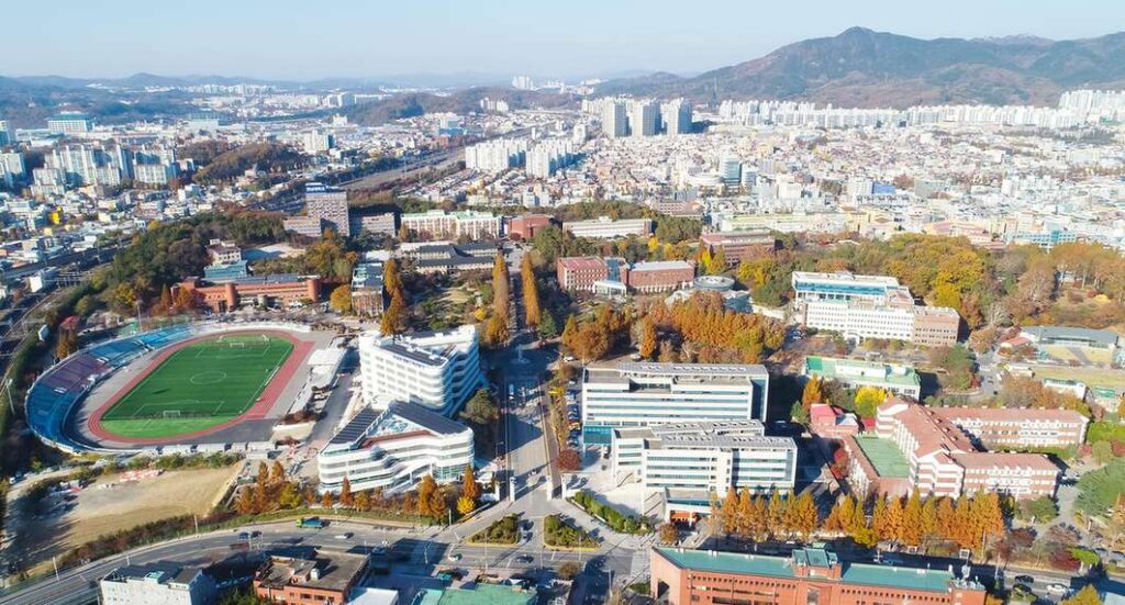 Tổng quan khuôn viên đại học Hannam Hàn Quốc