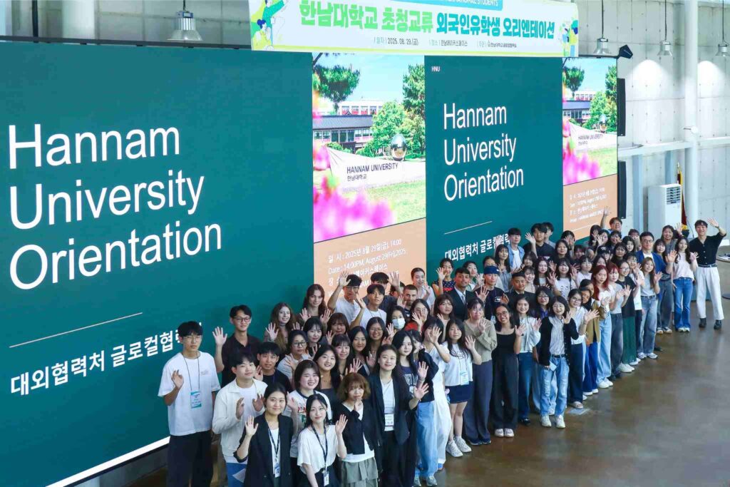 Sinh viên quốc trường đại học Hannam Hàn Quốc