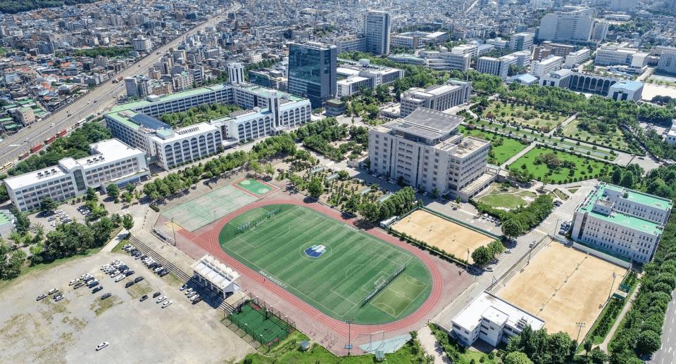 Khuôn viên trường đại học Inha Hàn Quốc 