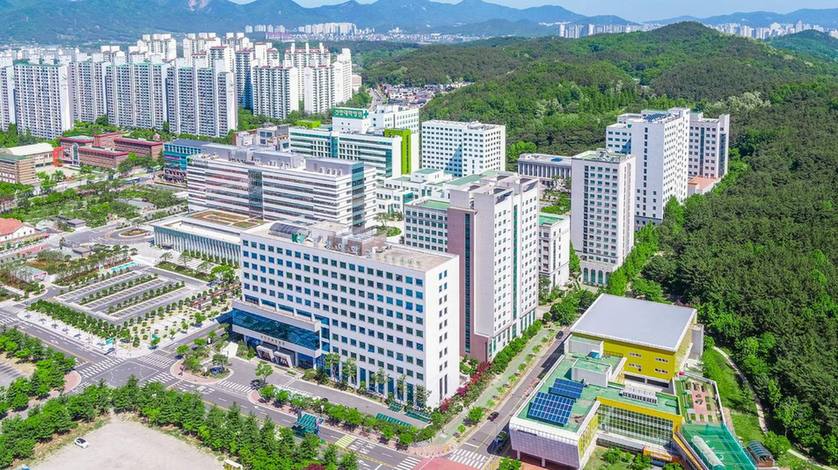 Khuôn viên trường đại học Konyang Hàn Quốc