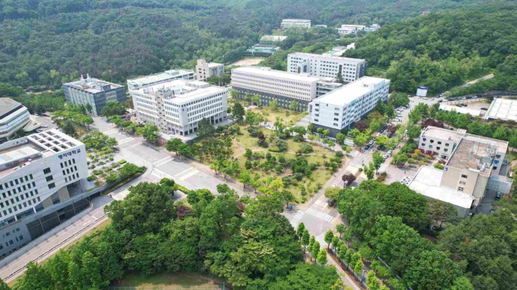 Khuôn viên trường đại học Myongji Hàn Quốc 